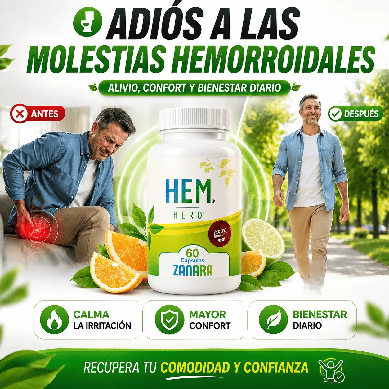 Hem Hero - Tratamiento para las Hemorroides